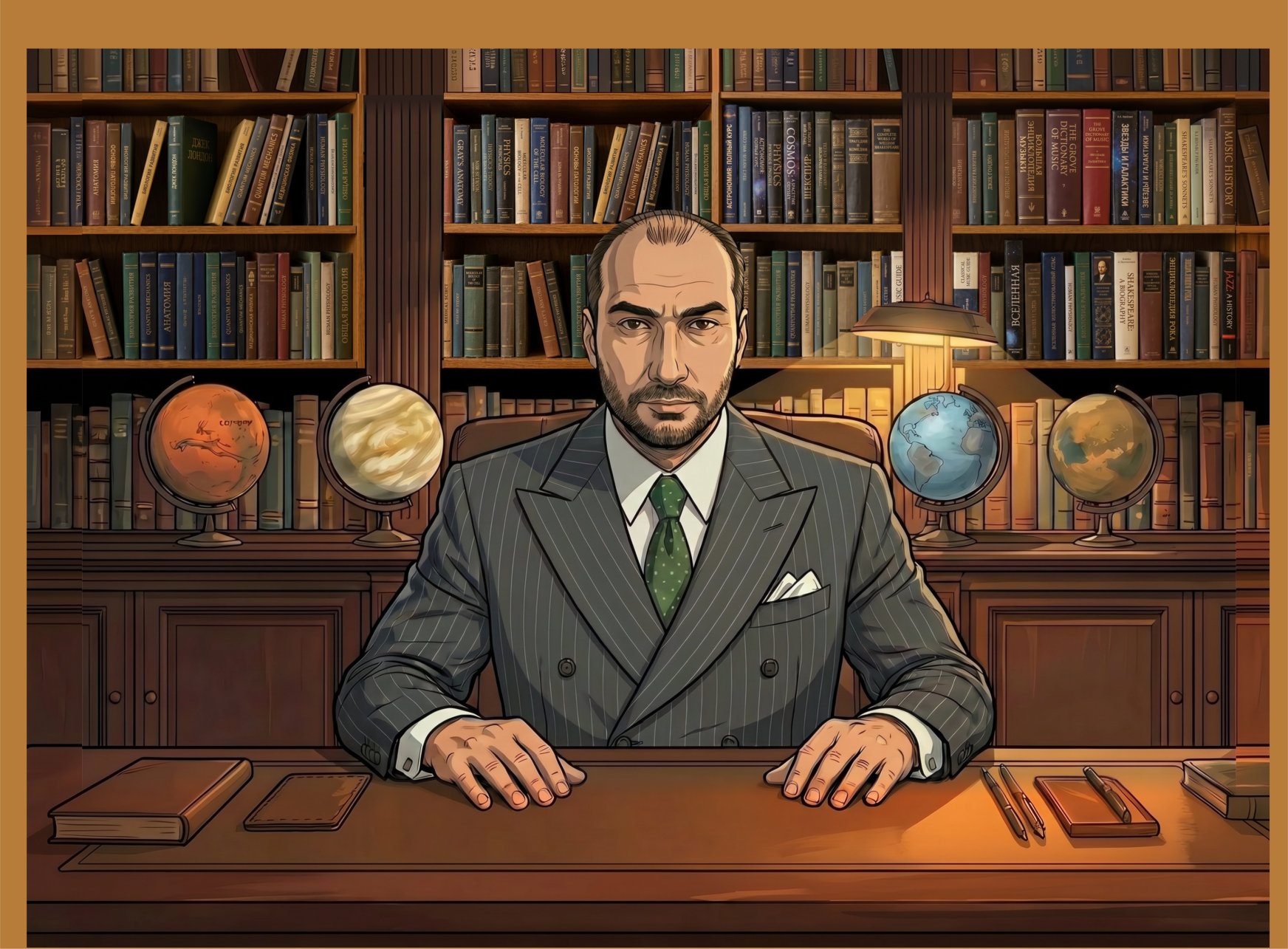 Dr. Gii — atmospheric full-width portrait background